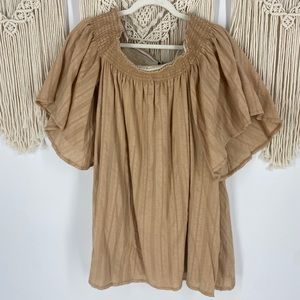 Show Me Your Mumu Off Shoulder Boho Mini Dress